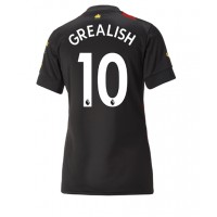 Manchester City Jack Grealish #10 Fotballklær Bortedrakt Dame 2022-23 Kortermet